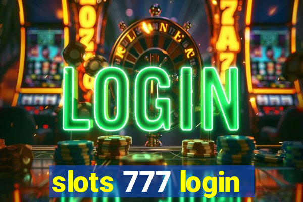 slots 777 login