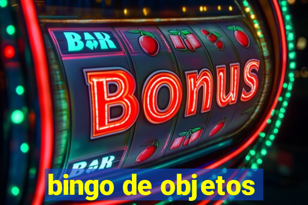 bingo de objetos