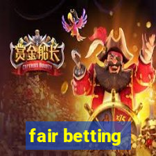 fair betting