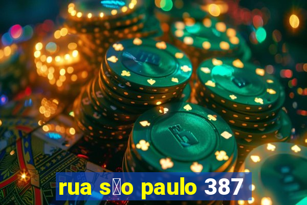 rua s茫o paulo 387