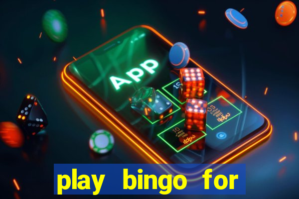 play bingo for money online