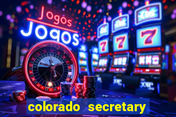 colorado secretary of state bingo