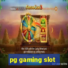 pg gaming slot