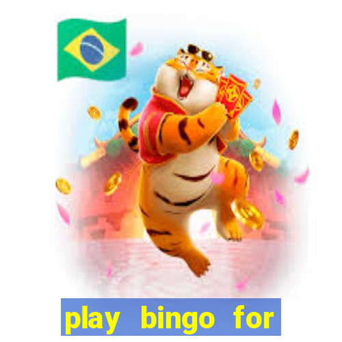 play bingo for free win real money