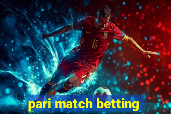 pari match betting