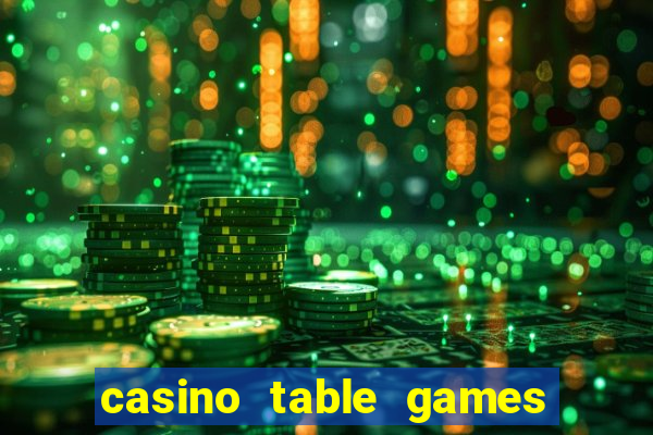 casino table games play online now