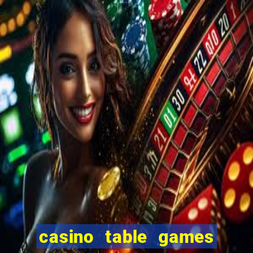 casino table games play online now