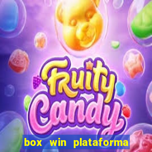 box win plataforma de jogos