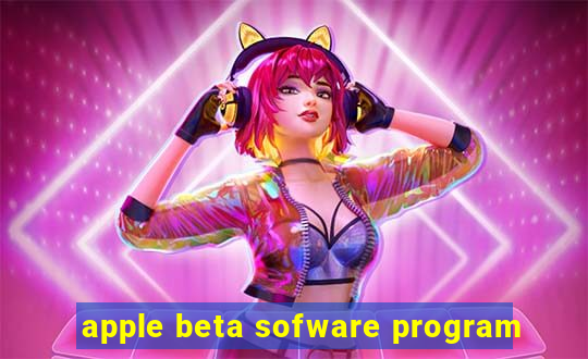 apple beta sofware program