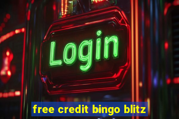 free credit bingo blitz