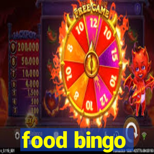 food bingo