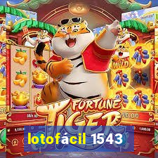 lotofácil 1543