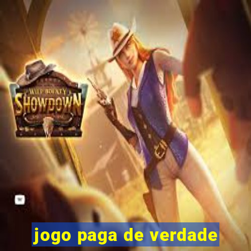 jogo paga de verdade