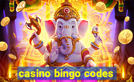 casino bingo codes