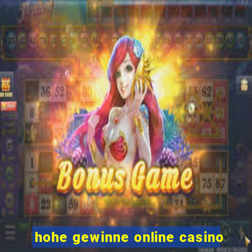 hohe gewinne online casino