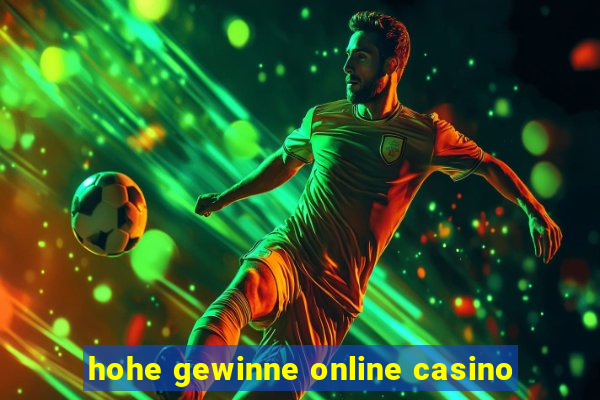 hohe gewinne online casino