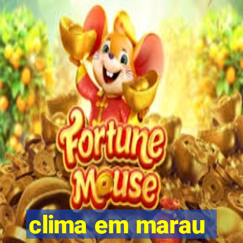 clima em marau