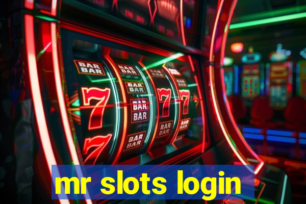 mr slots login