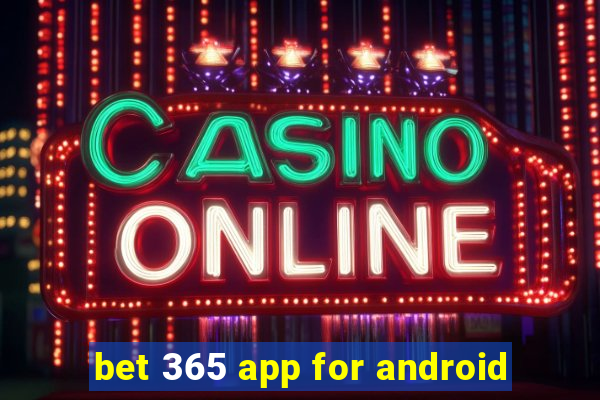 bet 365 app for android