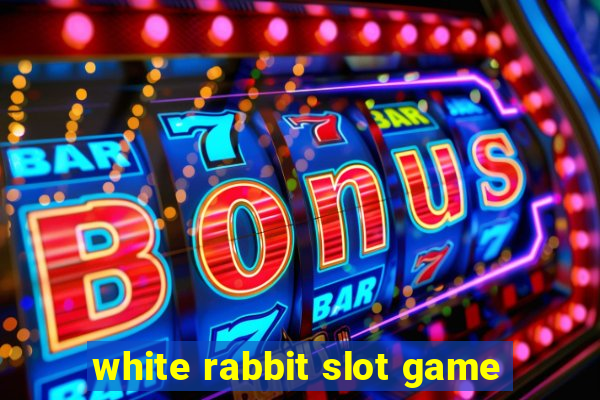 white rabbit slot game