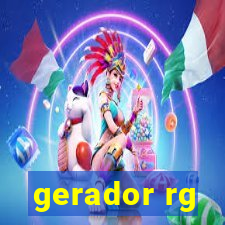 gerador rg