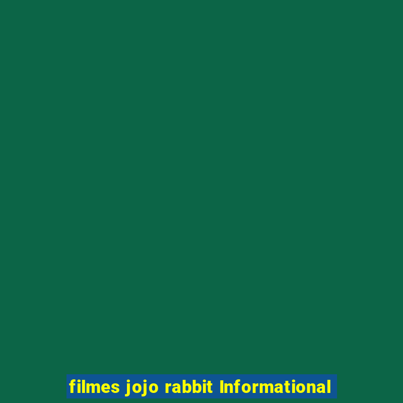 filmes jojo rabbit Informational