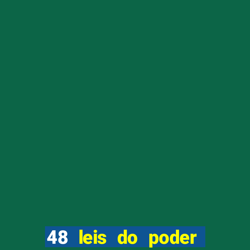 48 leis do poder livro pdf