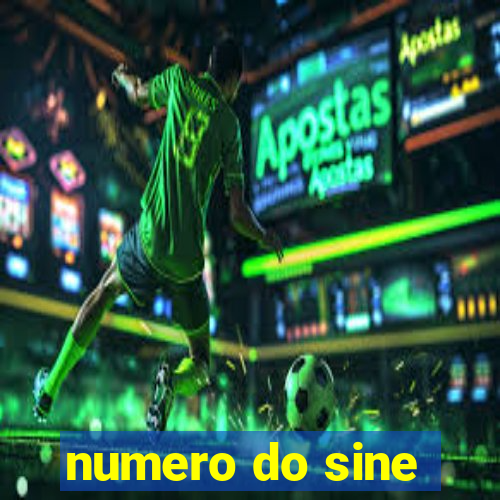 numero do sine