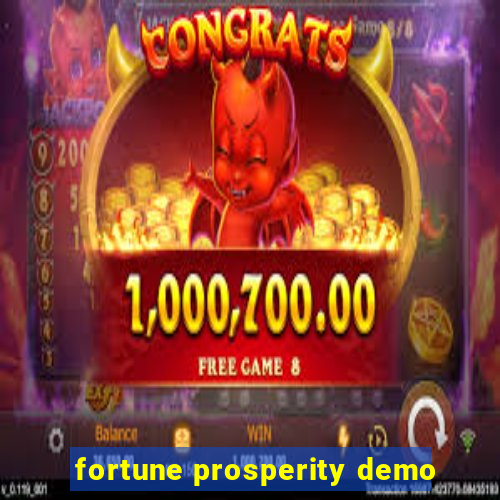 fortune prosperity demo