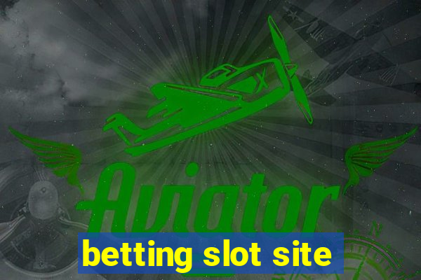 betting slot site