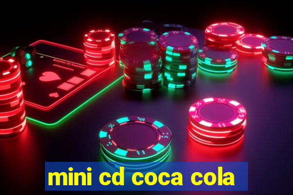 mini cd coca cola