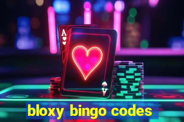 bloxy bingo codes