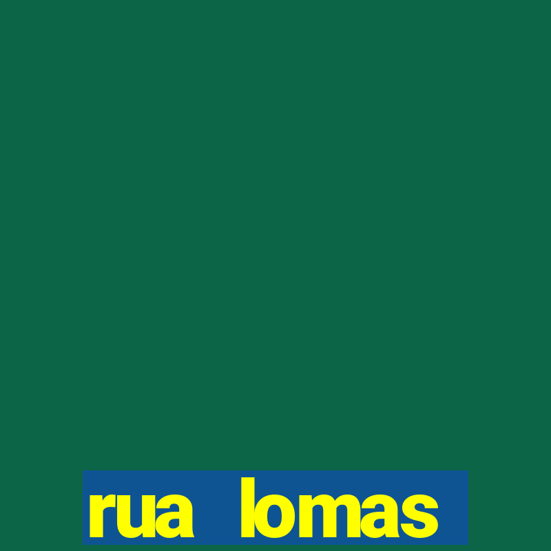 rua lomas valentinas, 347