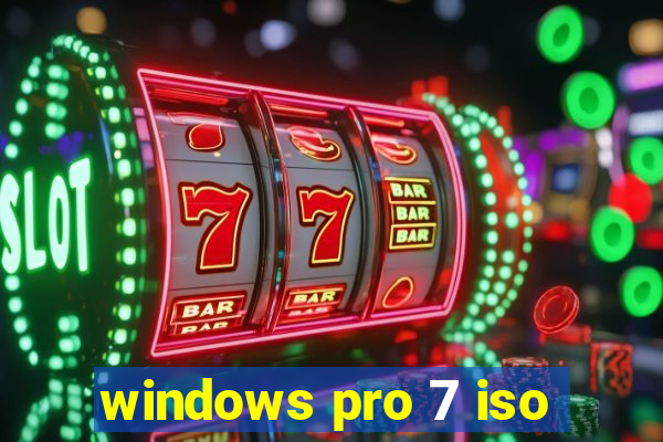 windows pro 7 iso