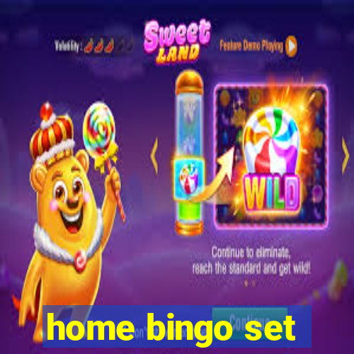 home bingo set