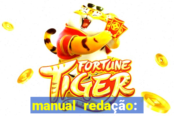 manual redação: folha pdf