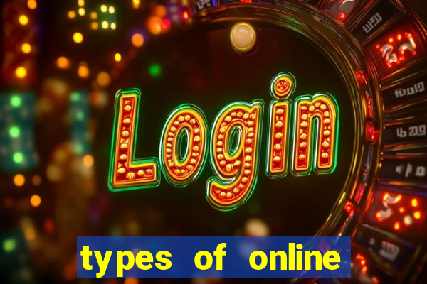 types of online casino games