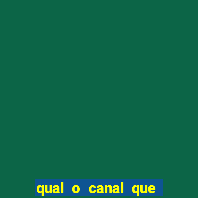 qual o canal que o s?o paulo vai jogar hoje