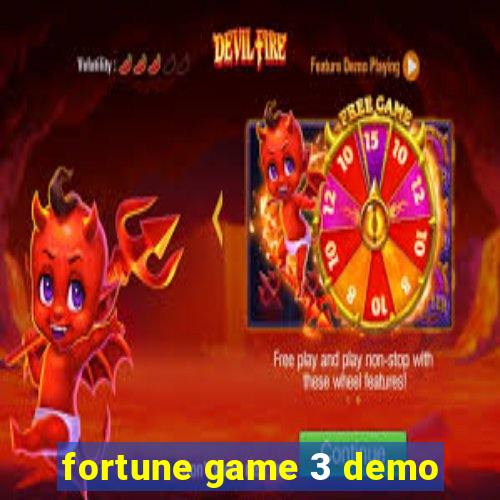 fortune game 3 demo