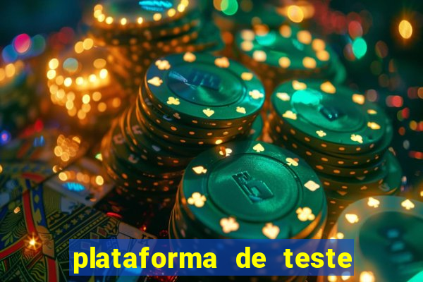 plataforma de teste pg demo