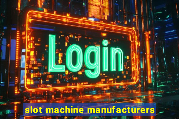 slot machine manufacturers