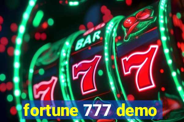 fortune 777 demo