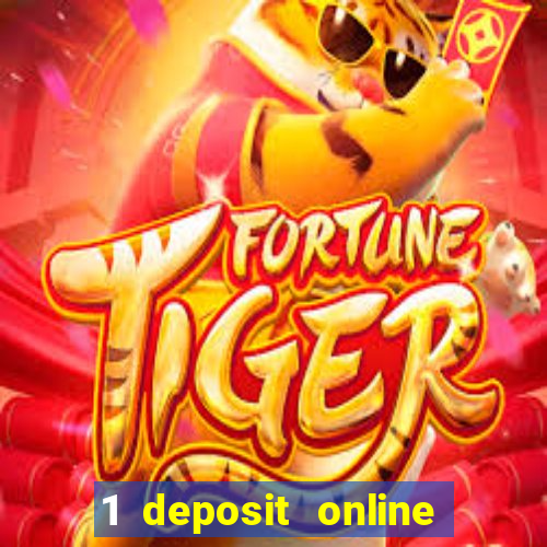 1 deposit online casino nz