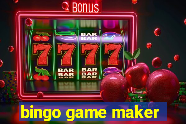 bingo game maker