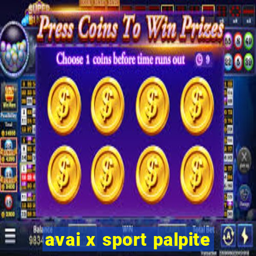 avai x sport palpite