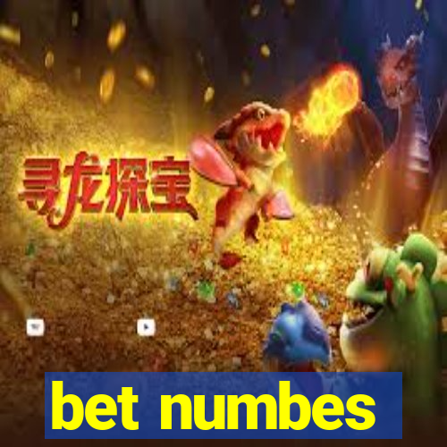 bet numbes