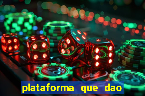 plataforma que dao bonus para jogar