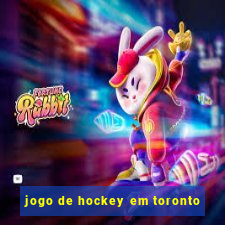 jogo de hockey em toronto