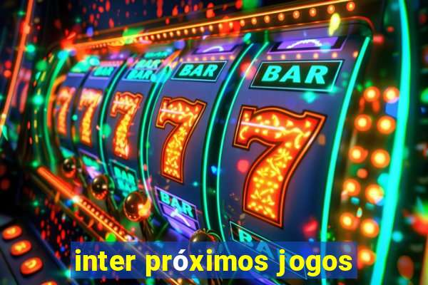 inter próximos jogos