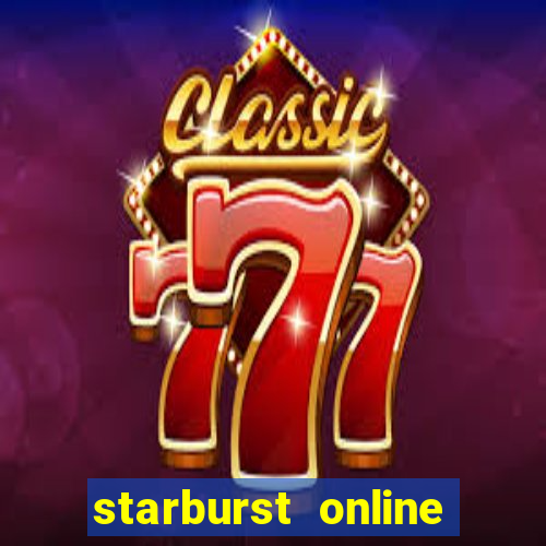 starburst online slot review